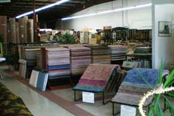 Beyond Floors carpet displays