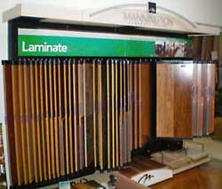 Mannington Laminate display